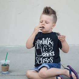 Milk, Cookies and Chaos Tee