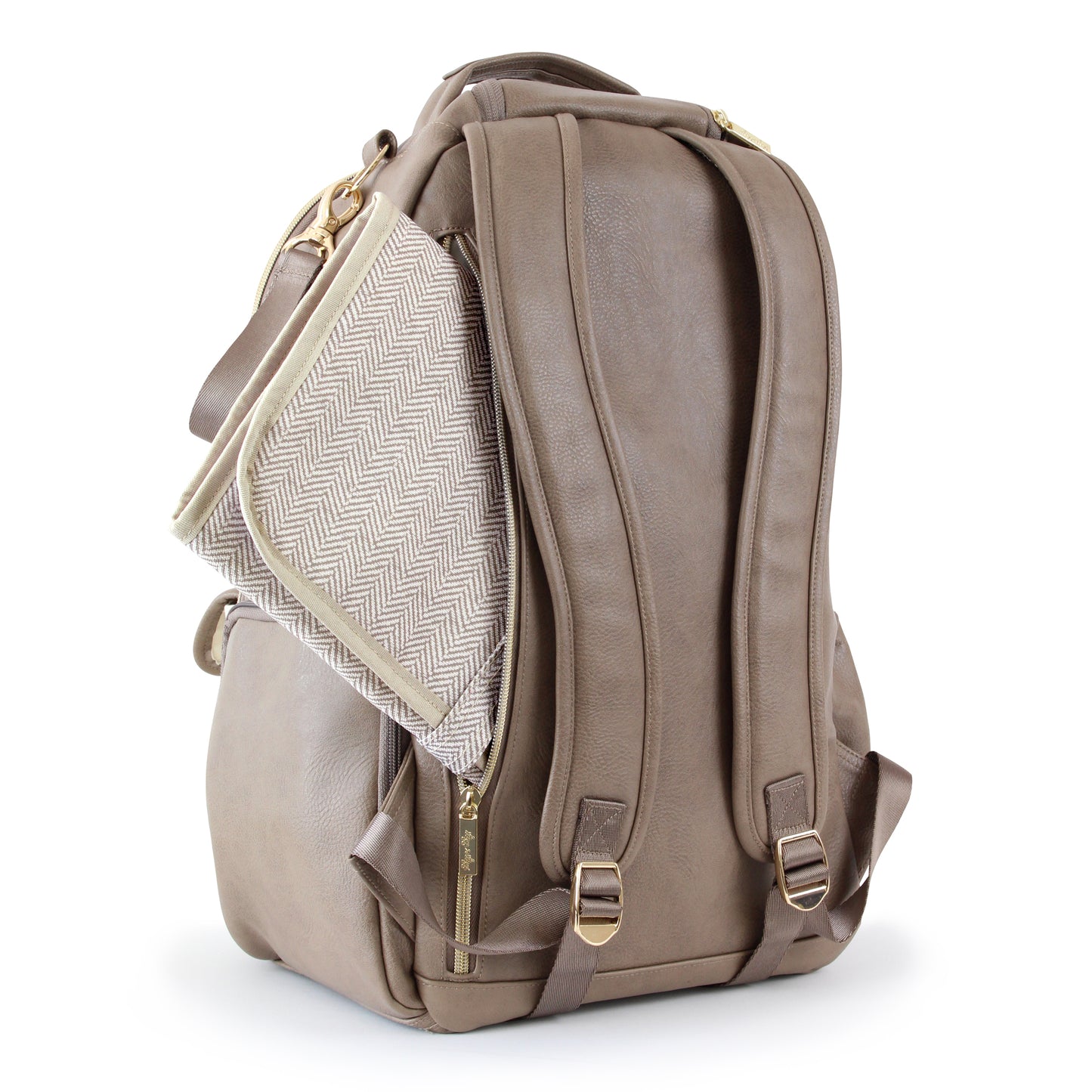 Itzy Ritzy Boss Backpack - Vanilla Latte
