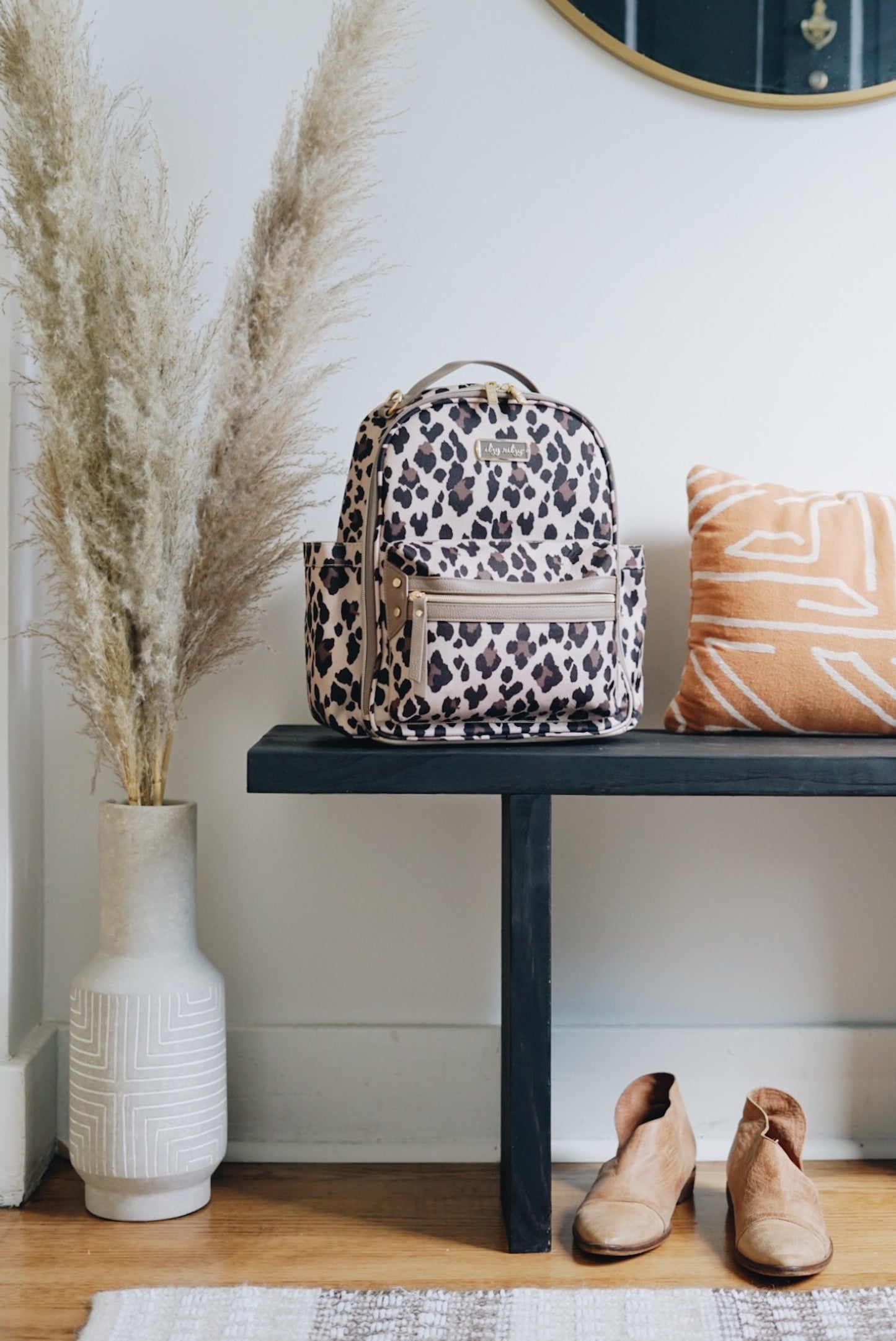 Itzy Mini Diaper Bag Backpack - Leopard