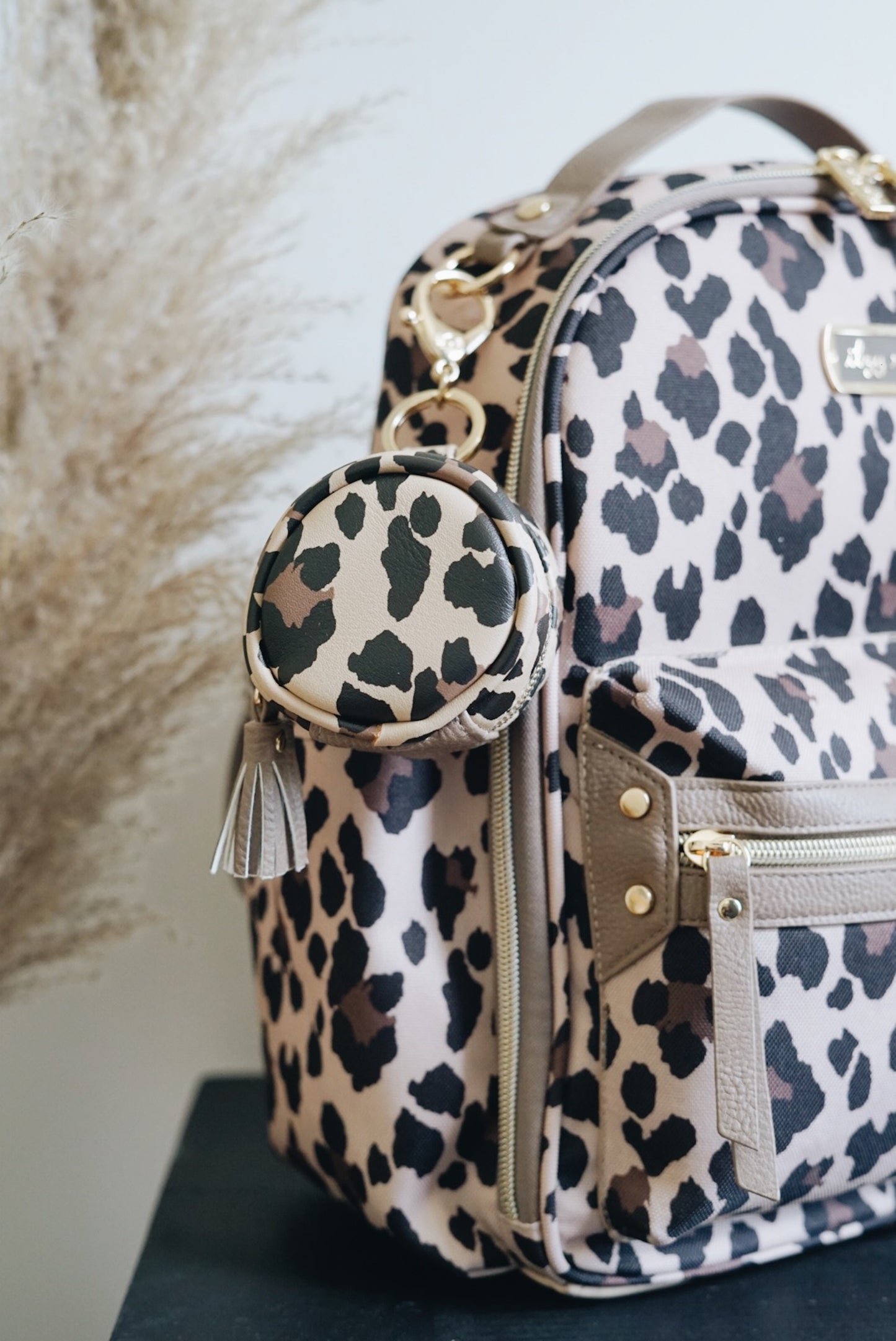 Itzy Mini Diaper Bag Backpack - Leopard