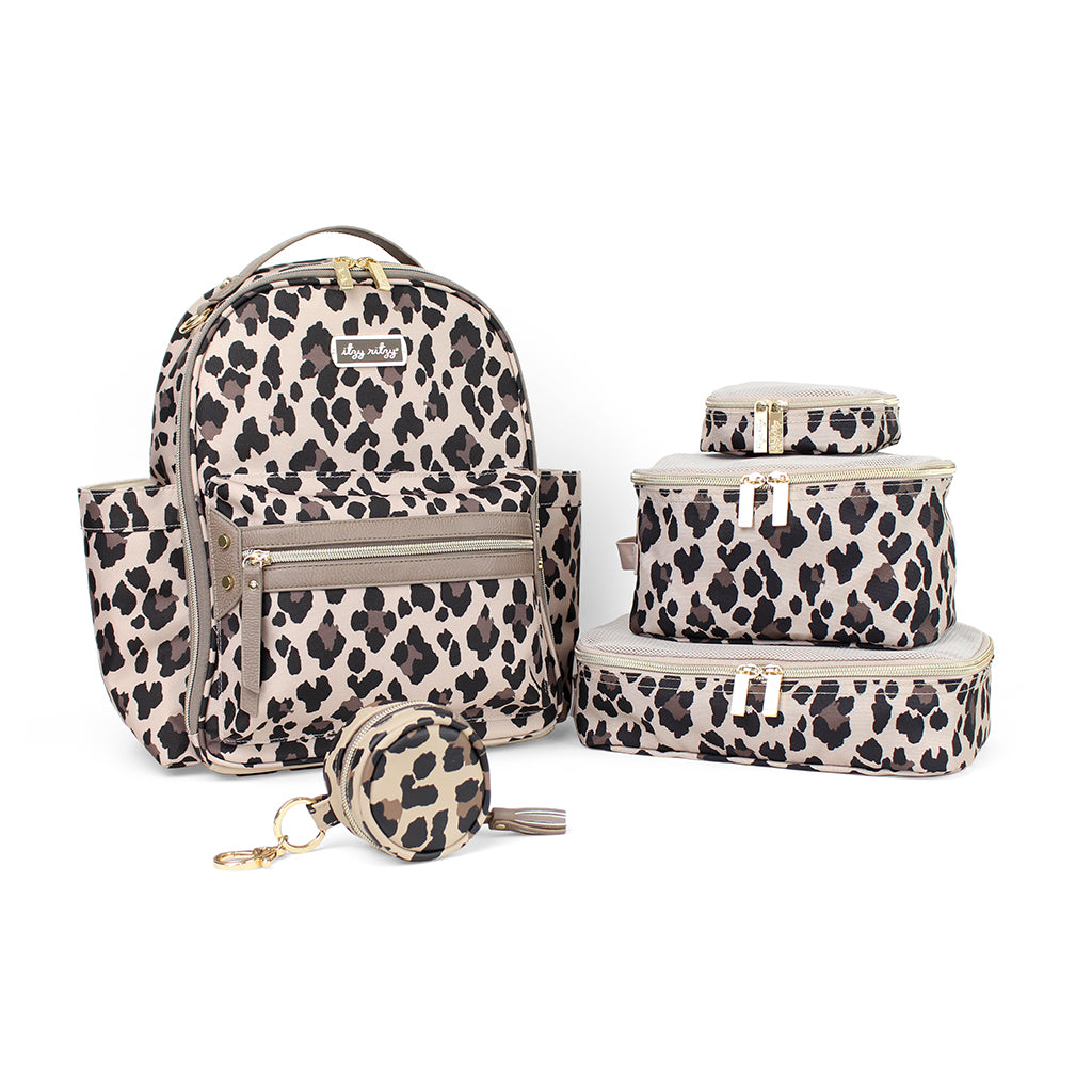 Itzy Mini Diaper Bag Backpack - Leopard