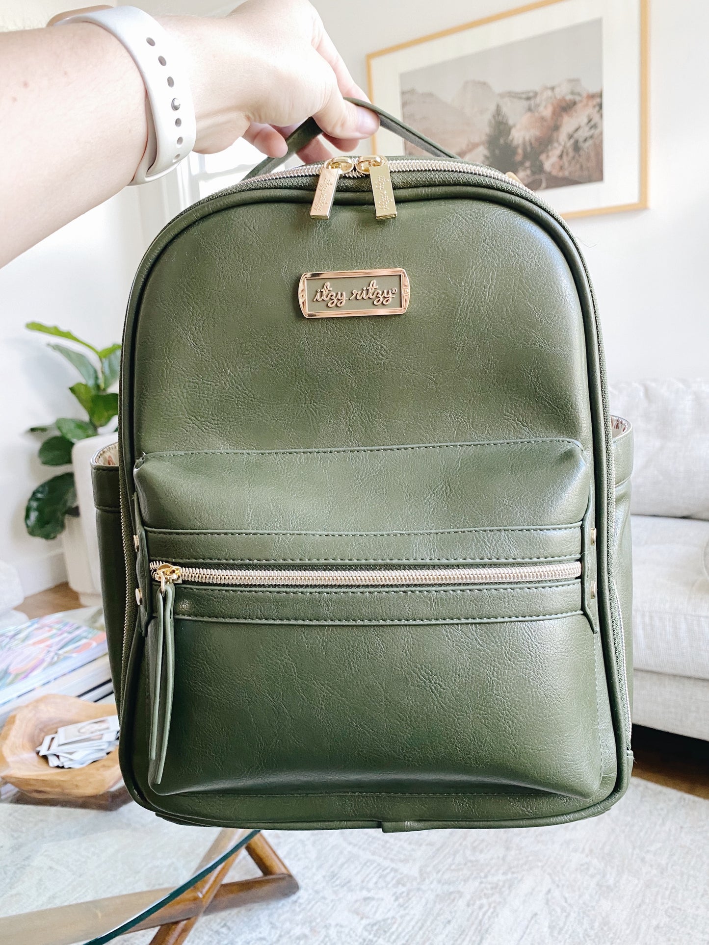 Olive Mini BackPack
