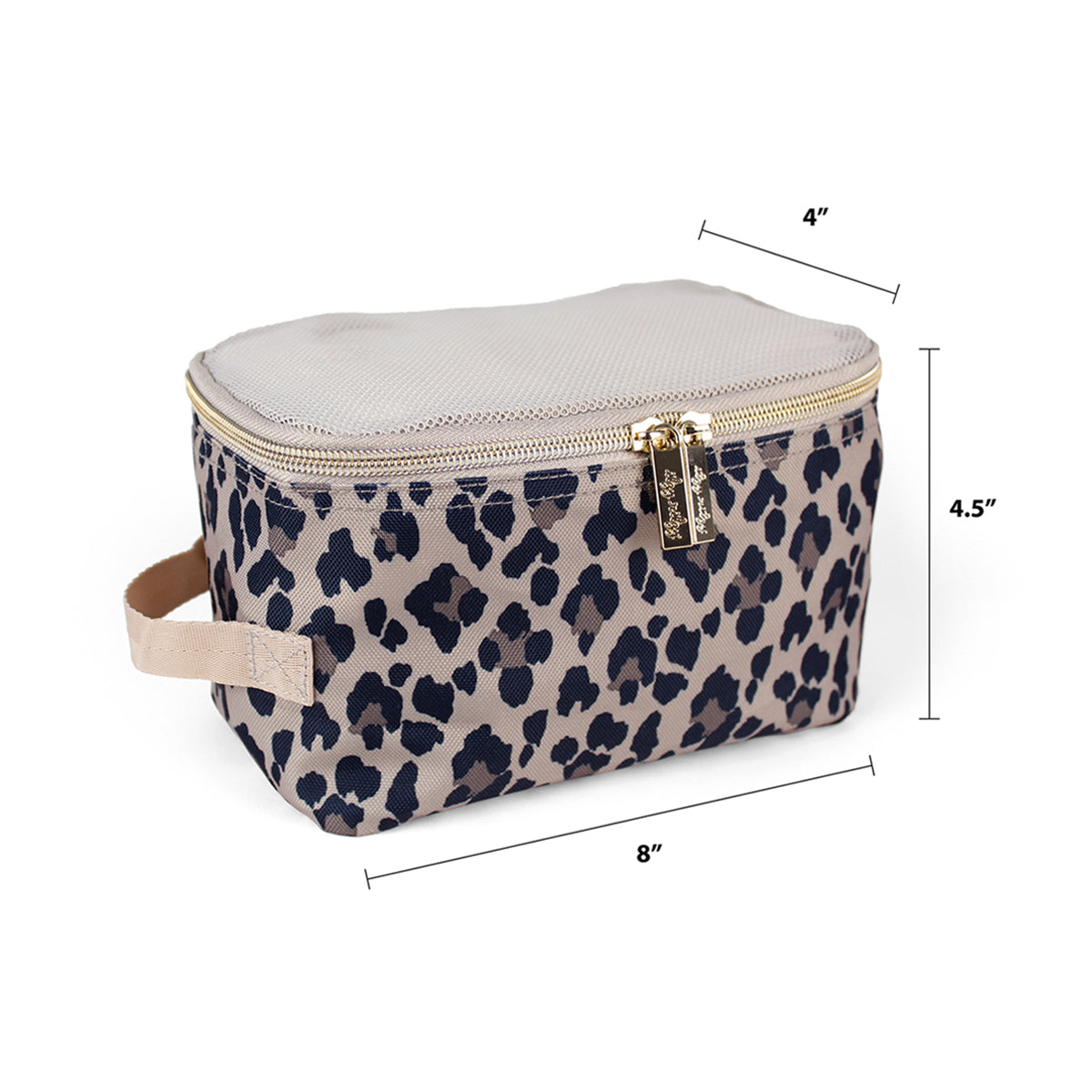 Leopard Travel Diaper Bag Packing Cubes
