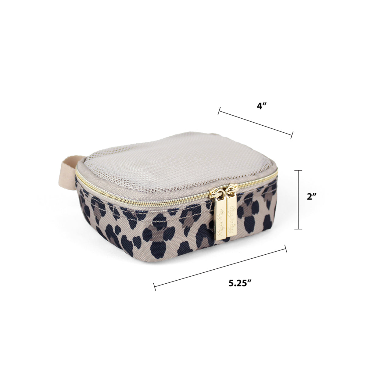 Leopard Travel Diaper Bag Packing Cubes