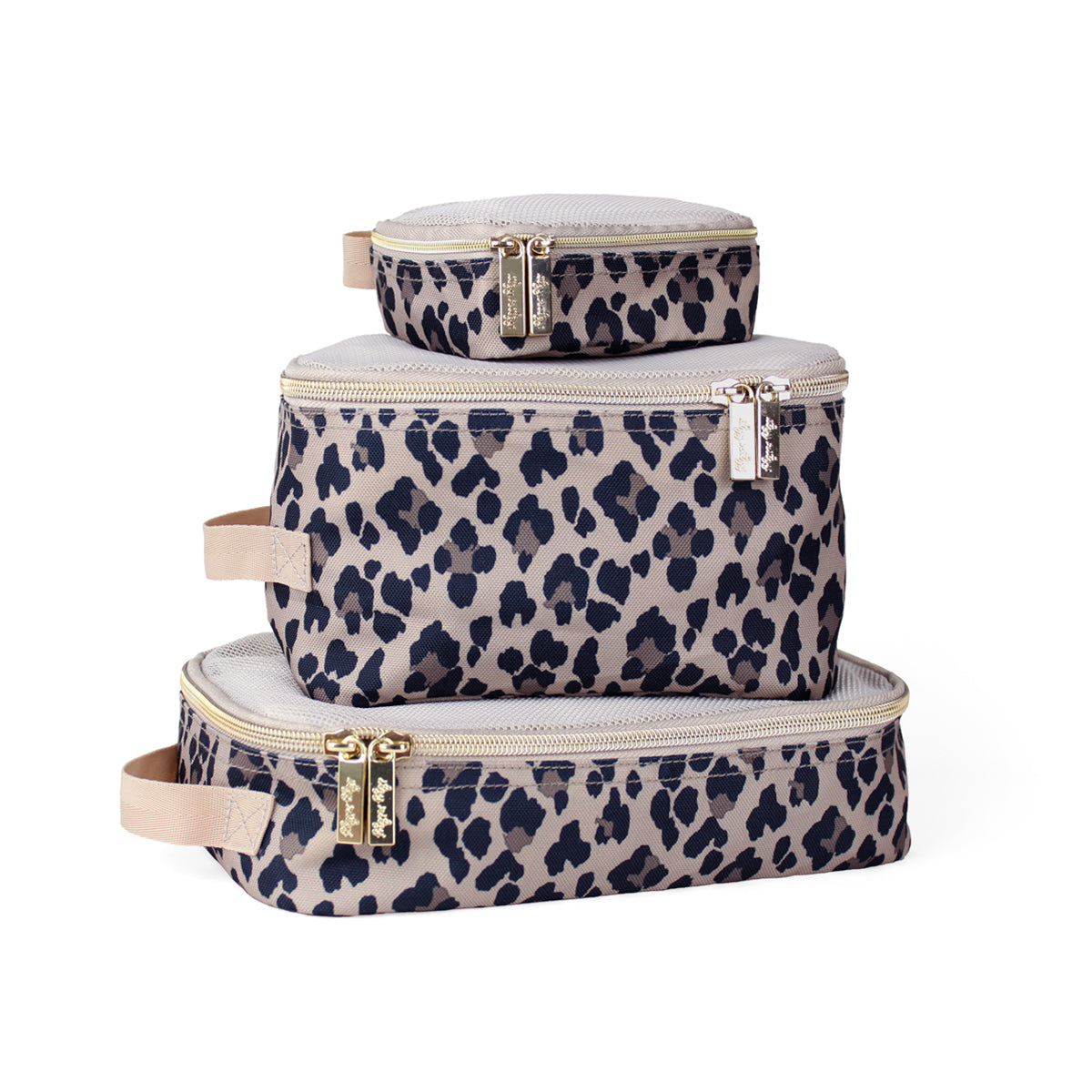 Leopard Travel Diaper Bag Packing Cubes