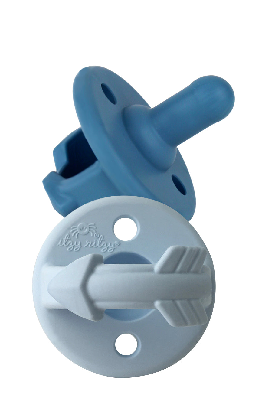 Sweetie Soother Pacifier Set - Blue Arrows