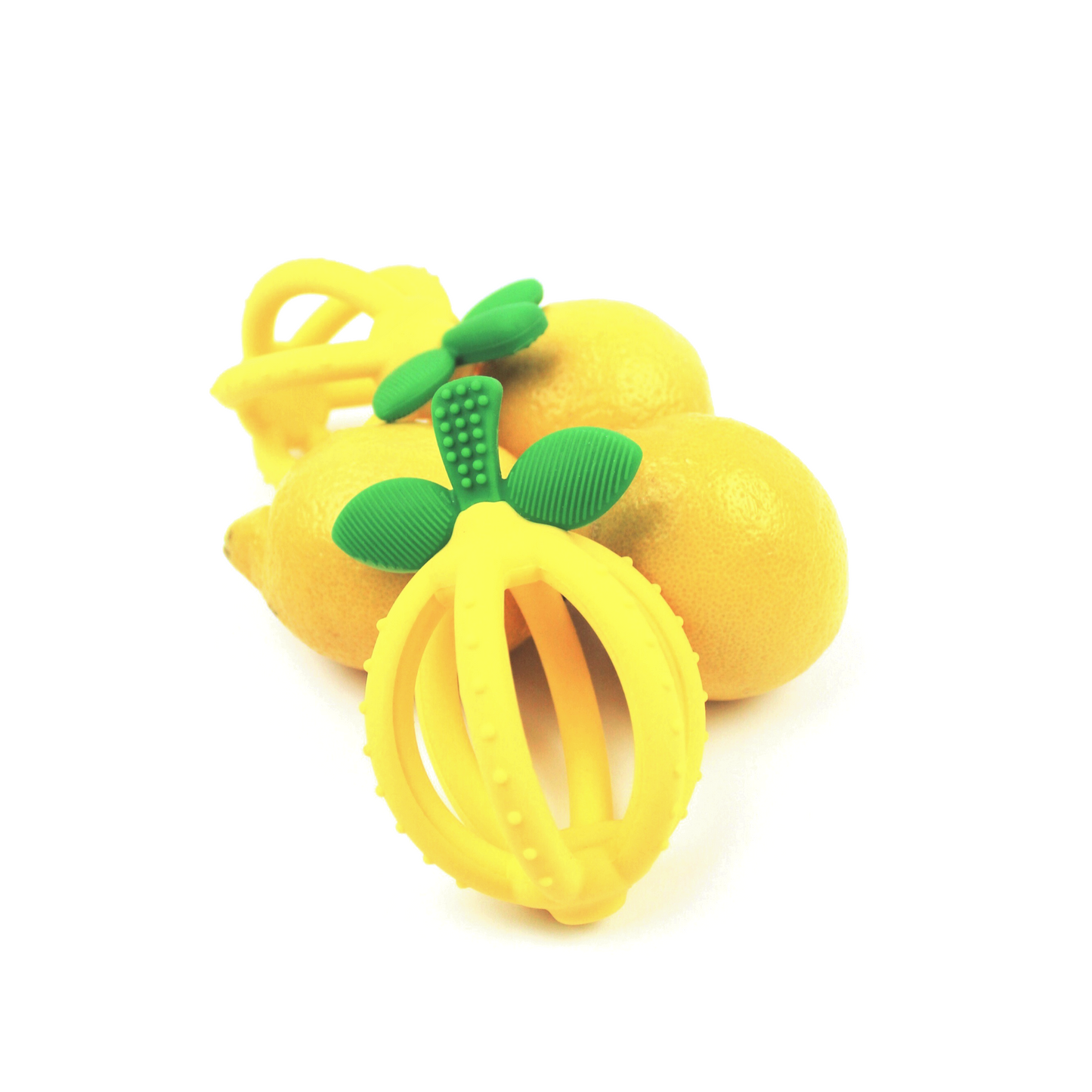 Bitzy Biter Teething Ball - Lemon