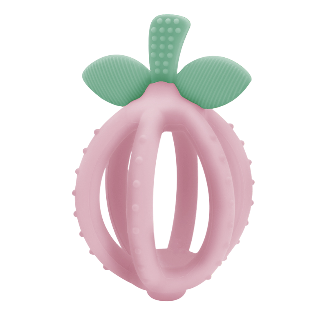 Bitzy Biter Teething Ball - Pink Lemonade