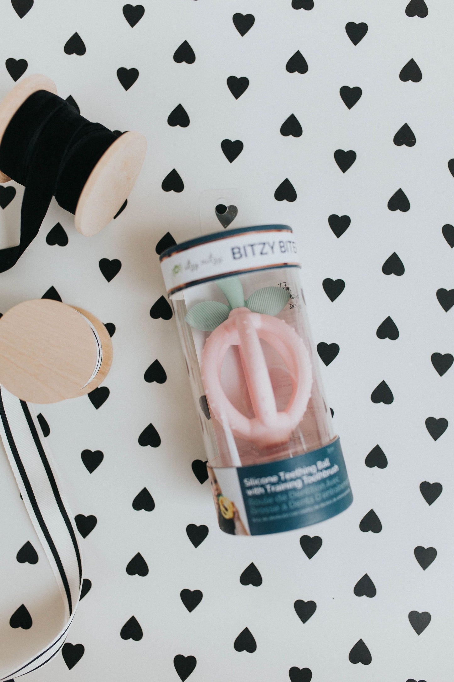 Bitzy Biter Teething Ball - Lemon