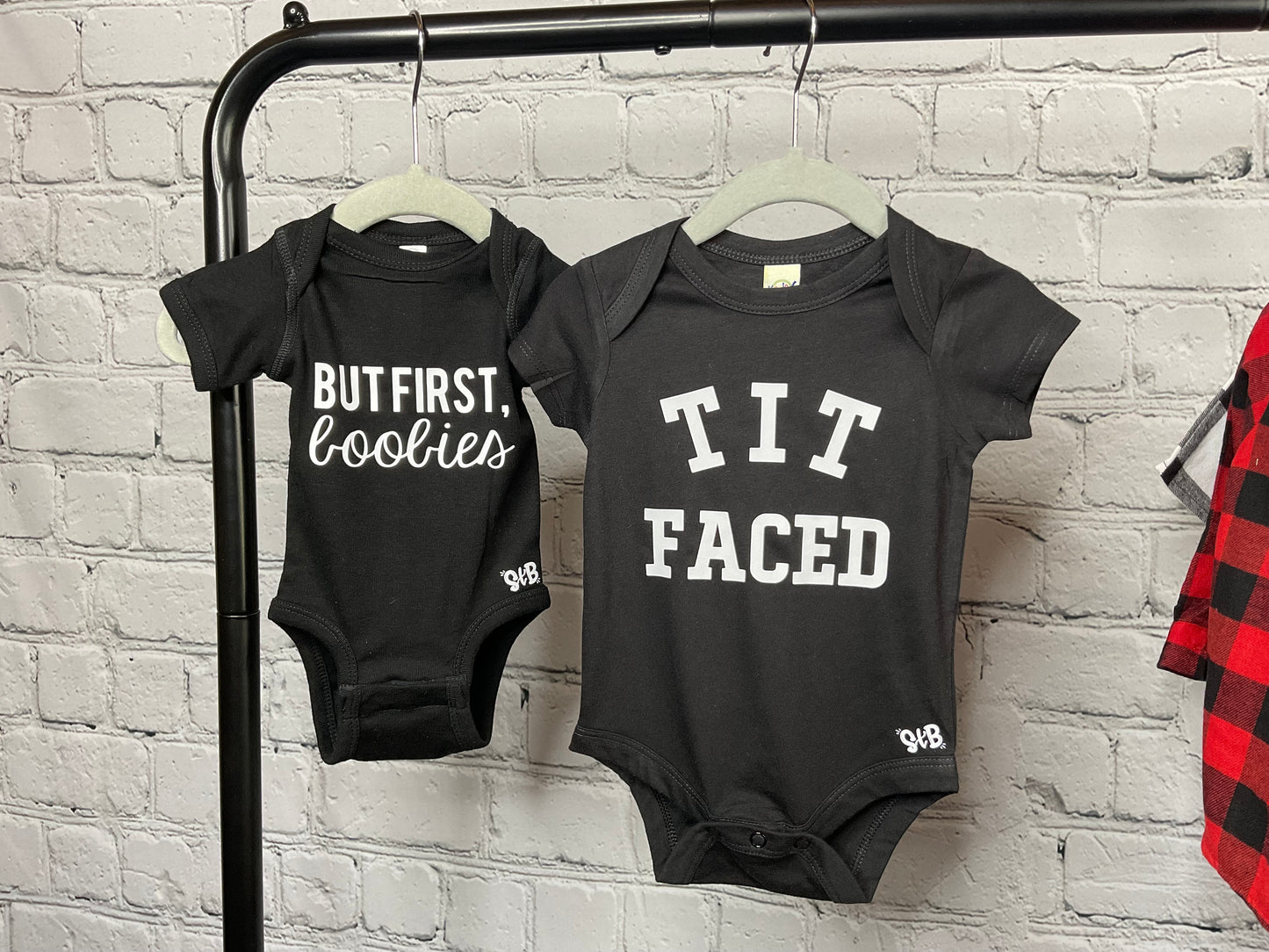 But First Boobies Bodysuit