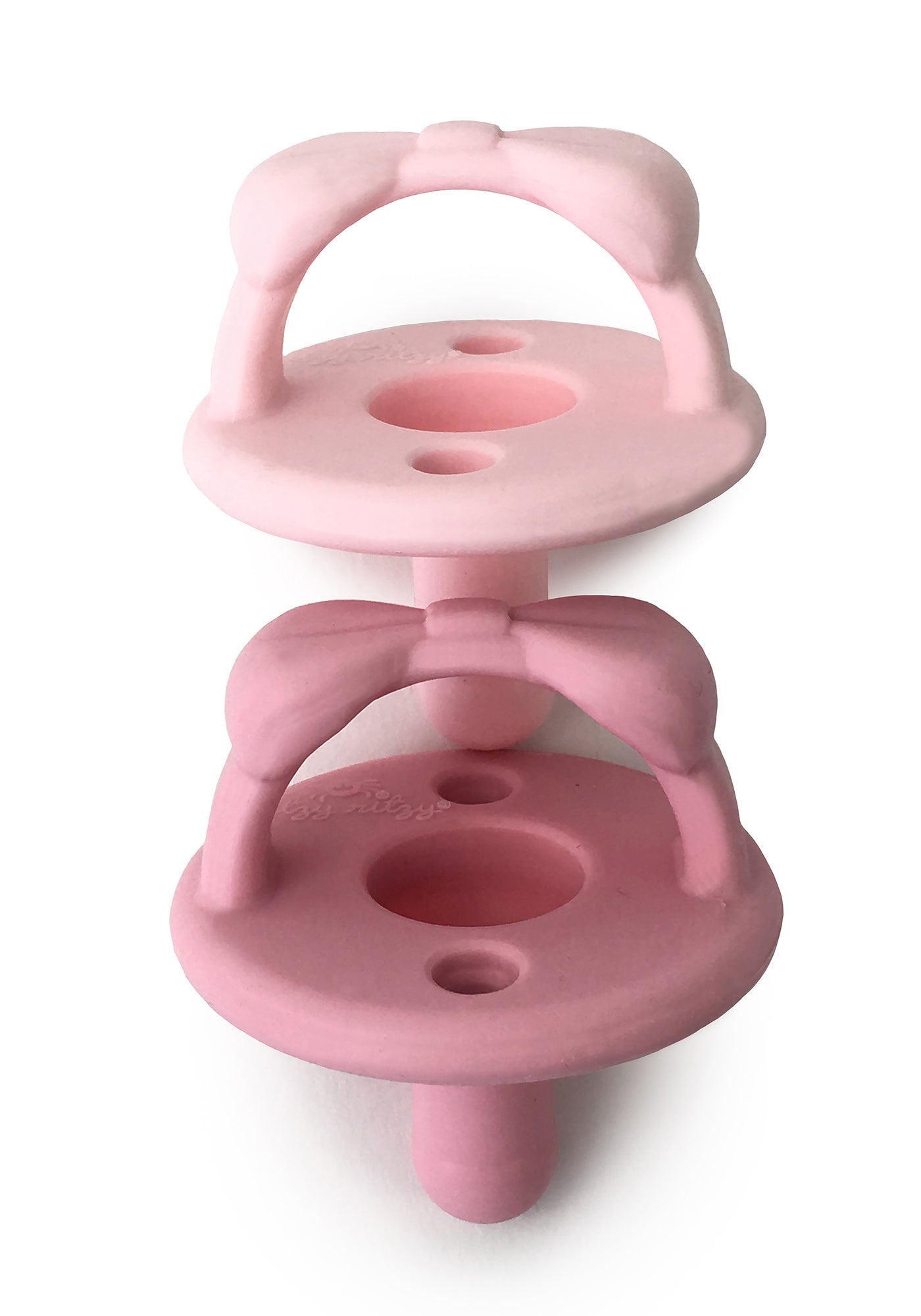 Sweetie Soother Pacifier Set - Pink Bows