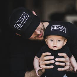 Daddy and Me Legend and Legacy Baseball Hats