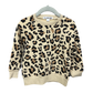 Animal Print Pullover Sweatshirt